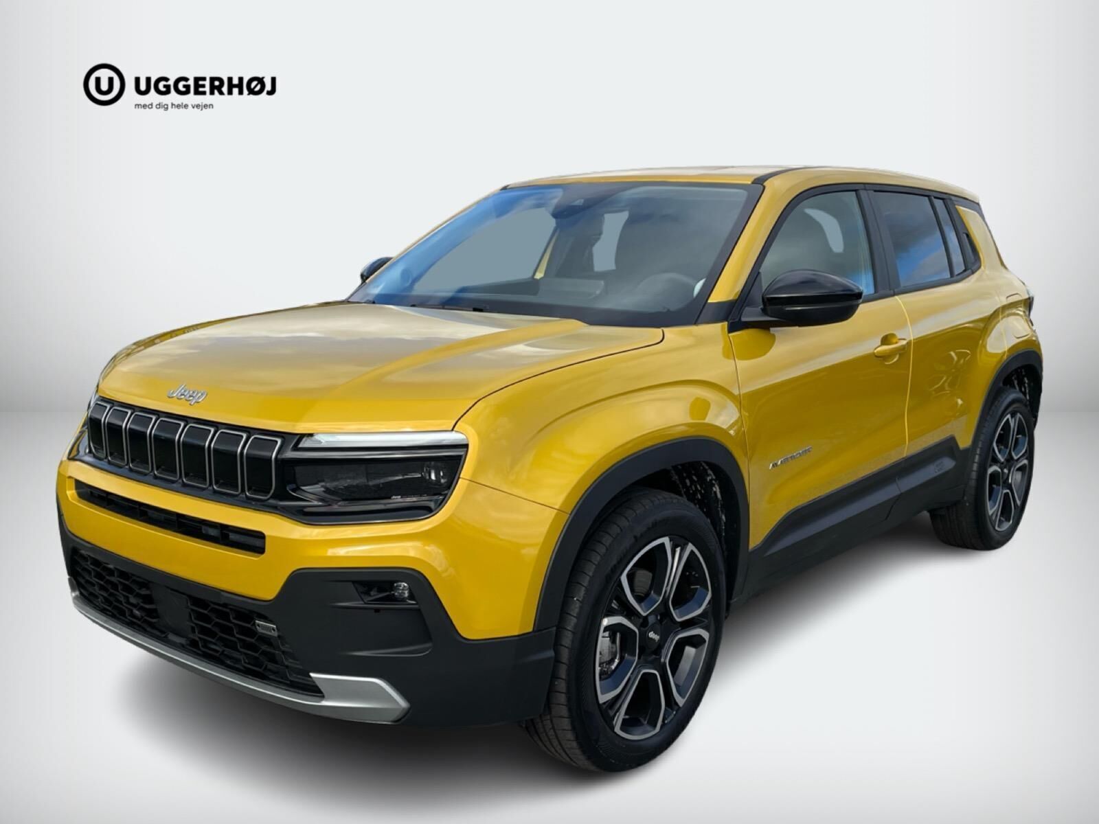 Gul Jeep Avenger fra 2024