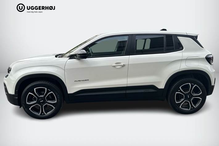 Hvid Jeep Avenger fra 2024