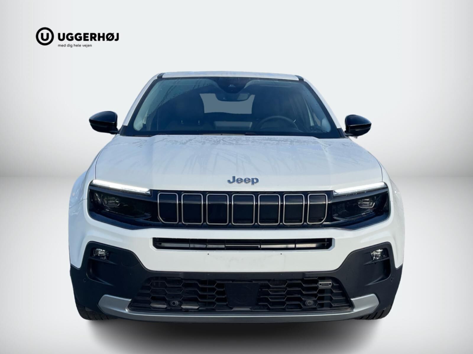 Hvid Jeep Avenger fra 2024