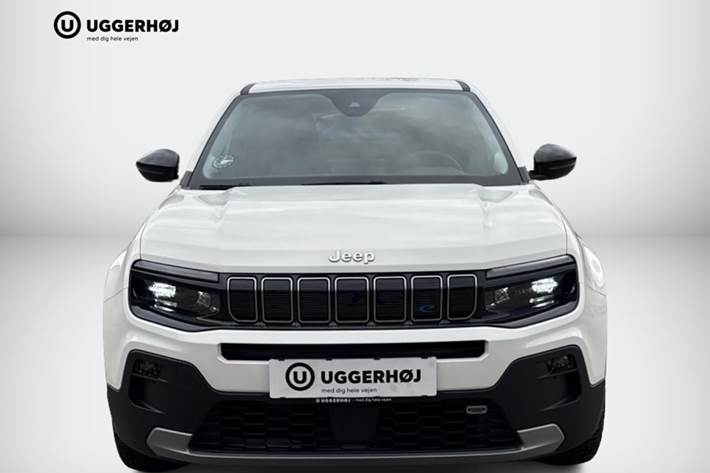 Hvid Jeep Avenger fra 2024
