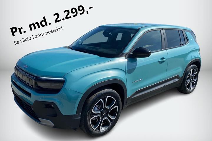 Blå Jeep Avenger fra 2023