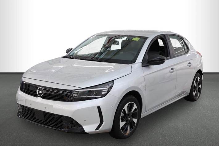Grå Opel Corsa-e fra 2023