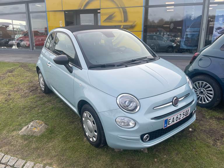 Fiat 500C 1,0 Mild hybrid Vita Comfort 70HK Cabr. 6g
