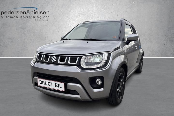 Sølv Suzuki Ignis fra 2021 set udefra