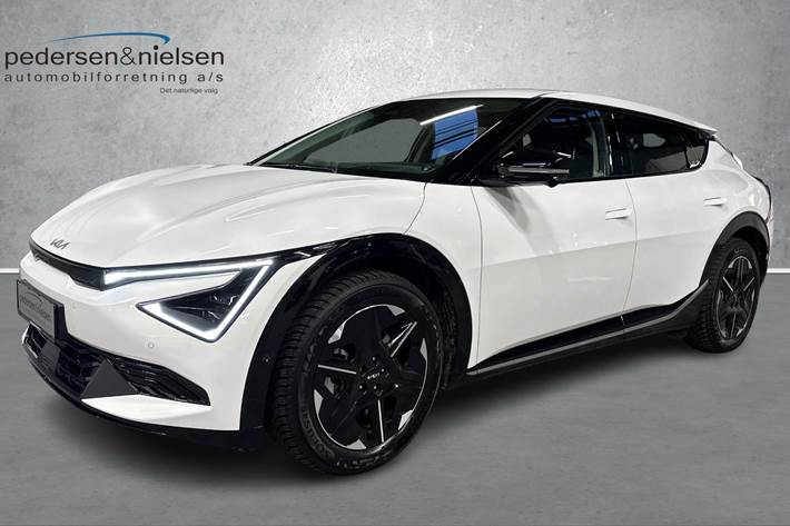 Hvid Kia EV6 fra 2025