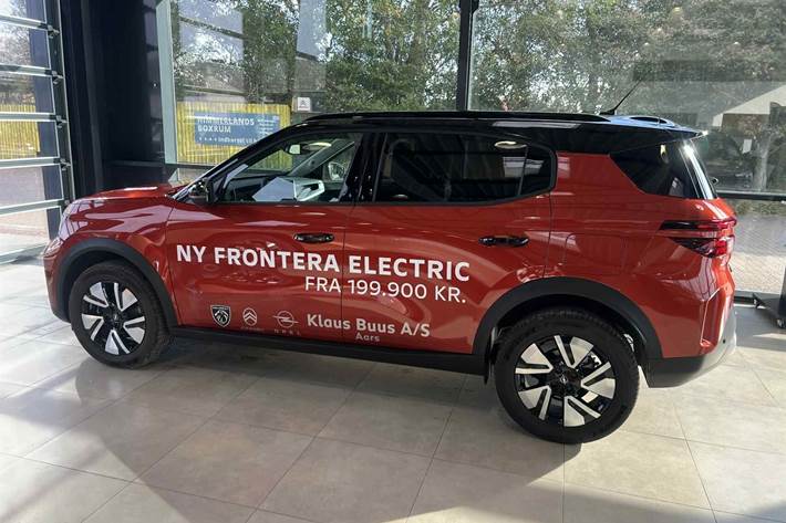 Orange Opel Frontera fra 2025