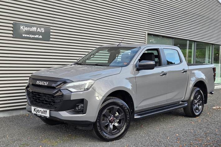 Grå Isuzu D-Max fra 2025 set udefra