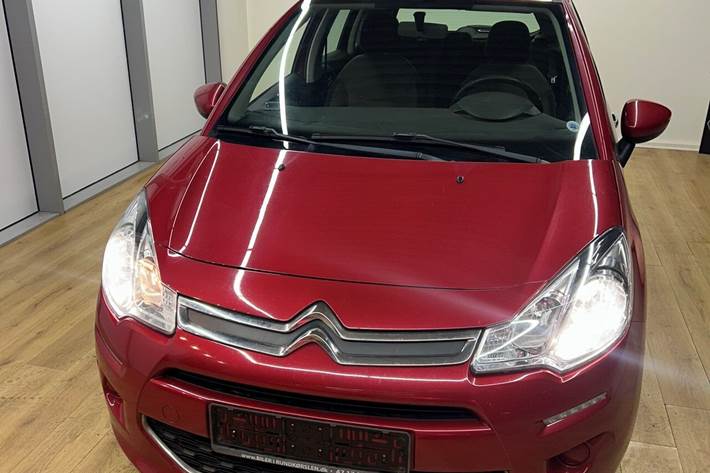 Rød Citroën C3 fra 2013