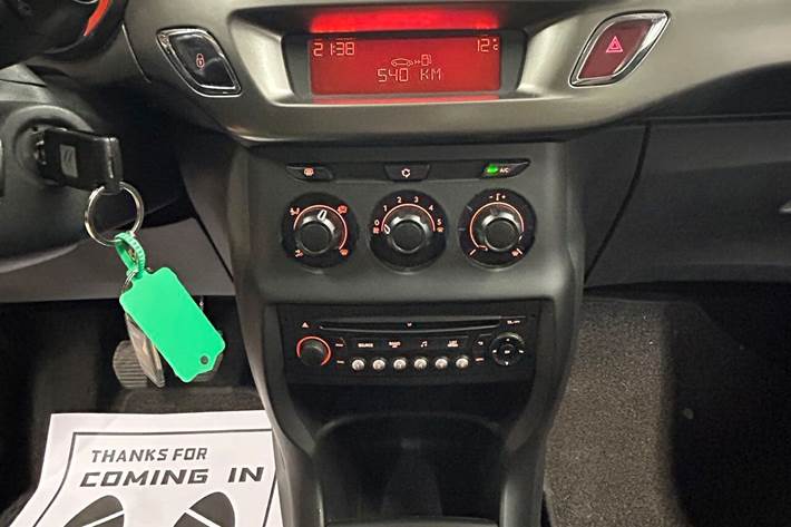 Rød Citroën C3 fra 2013