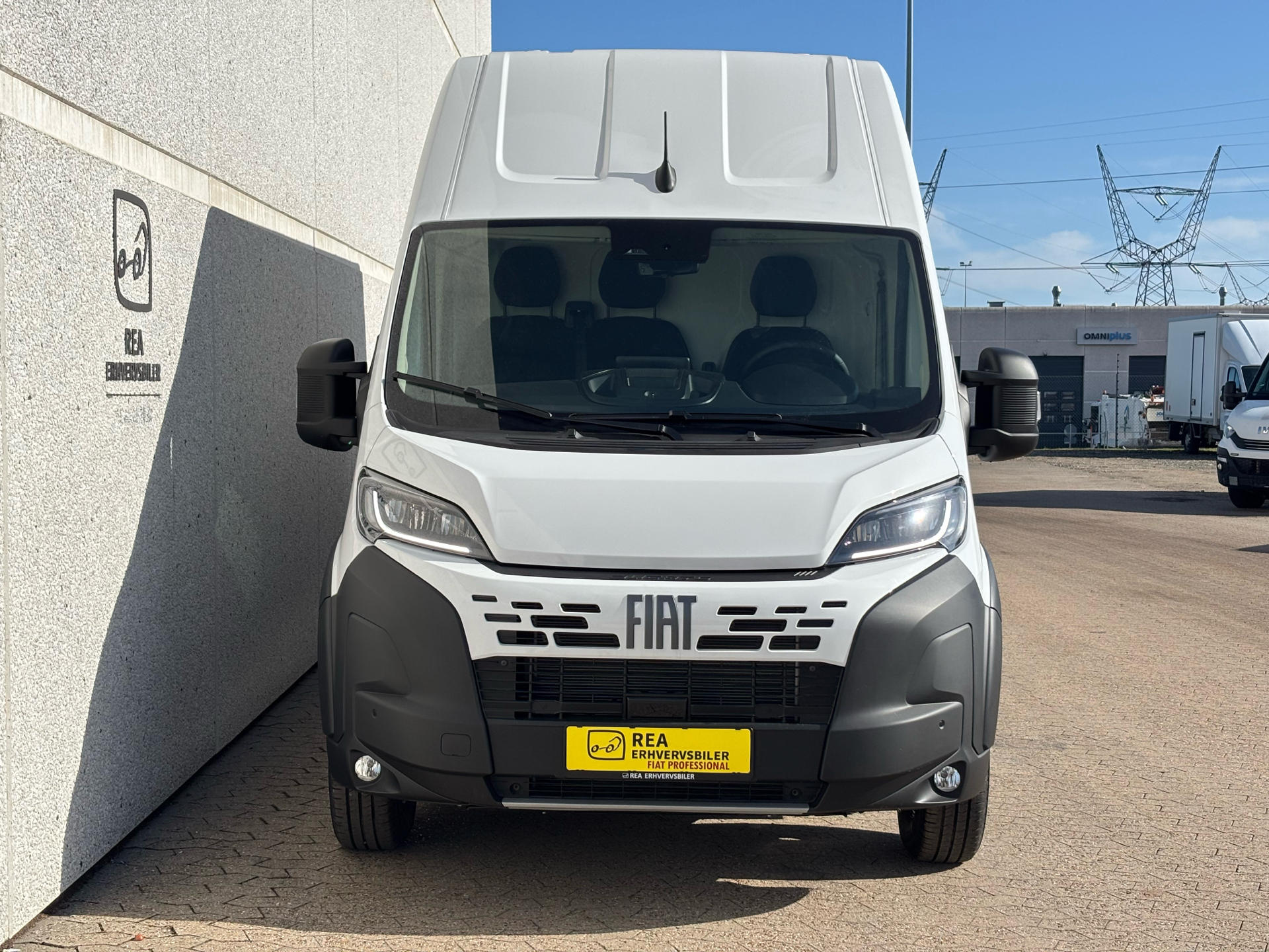 Hvid Fiat E-Ducato fra 2026