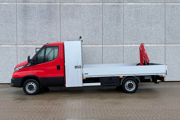 Rød Iveco Daily fra 2026