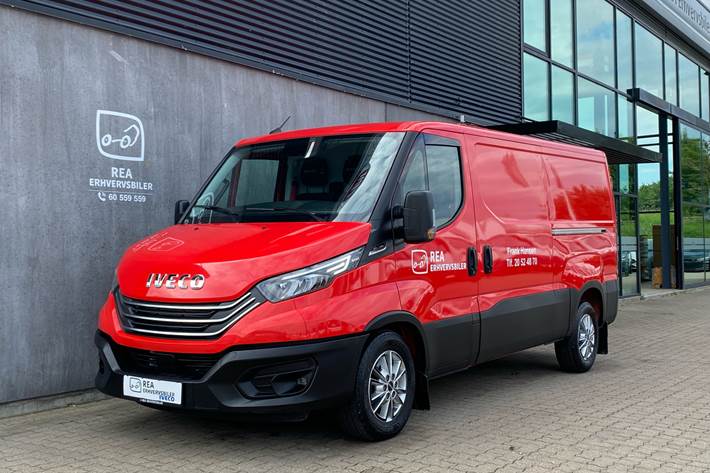 Rød Iveco Daily fra 2026