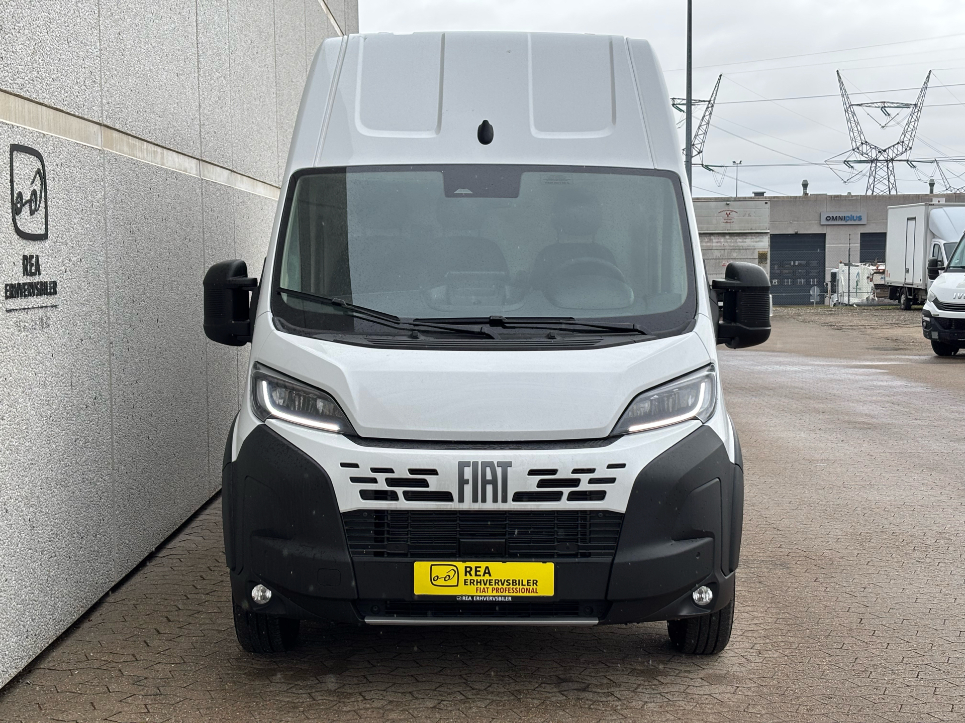 Hvid Fiat E-Ducato fra 2026
