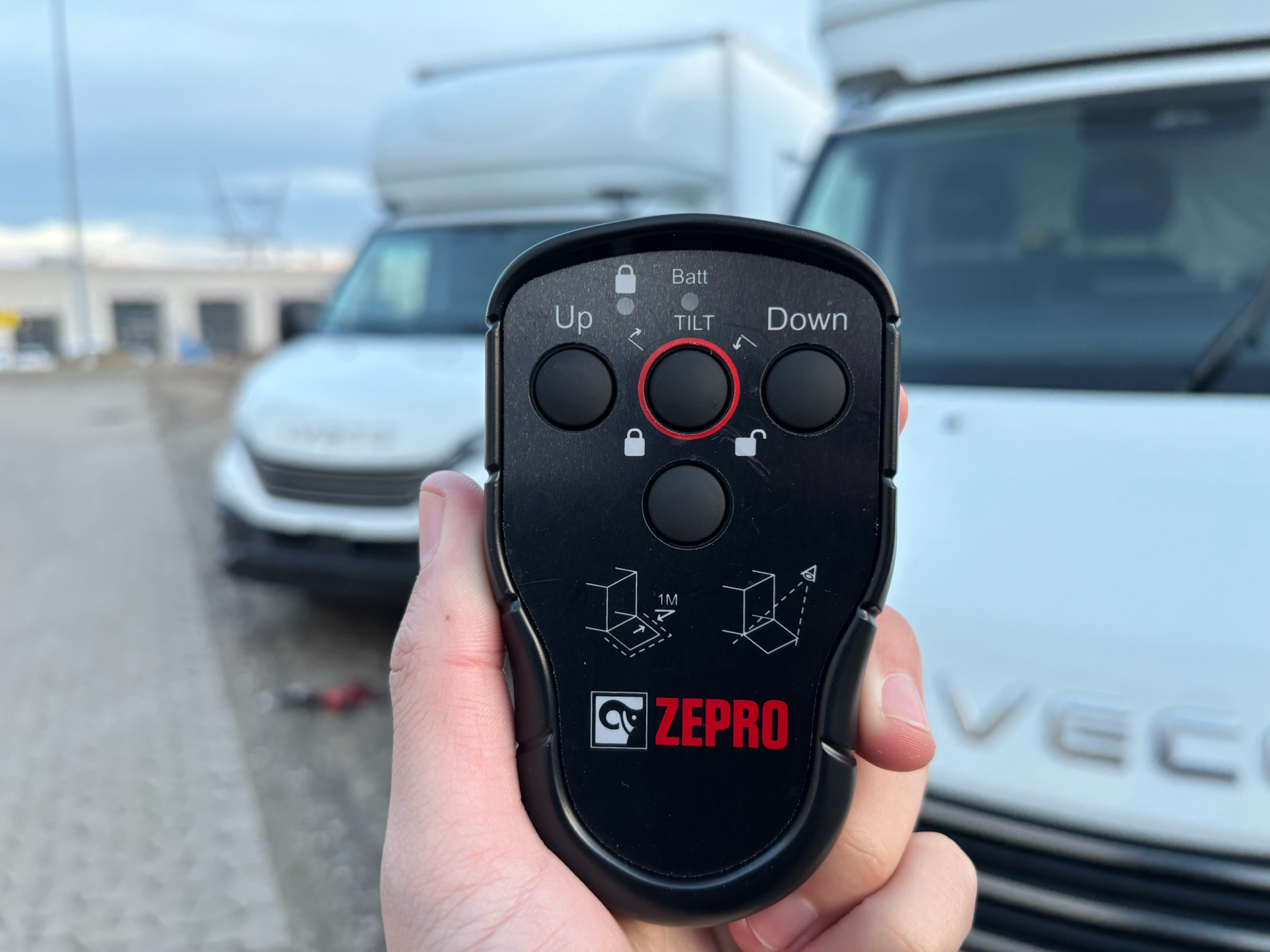 Hvid Iveco Daily fra 2026