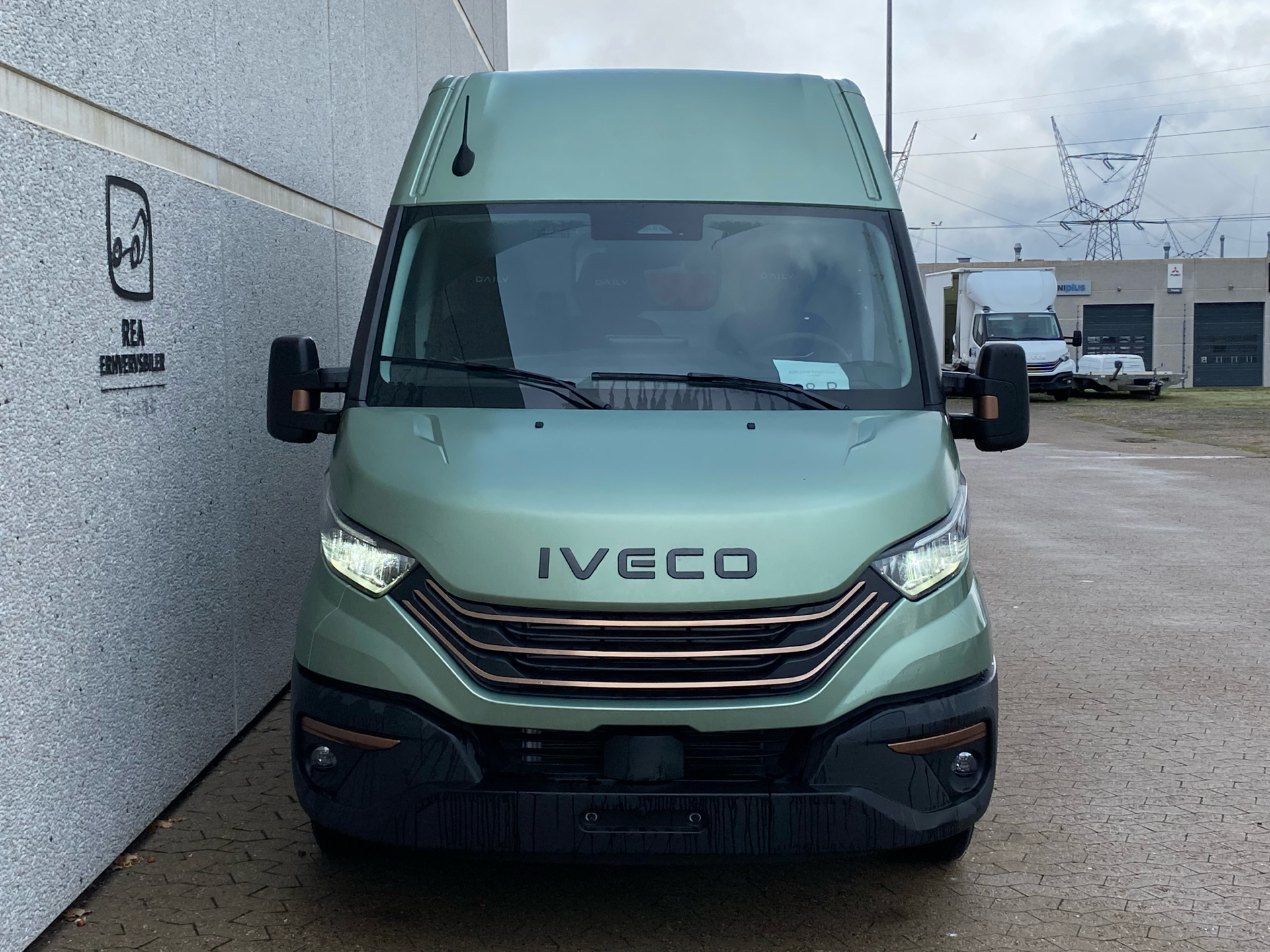 Grøn Iveco Daily fra 2025