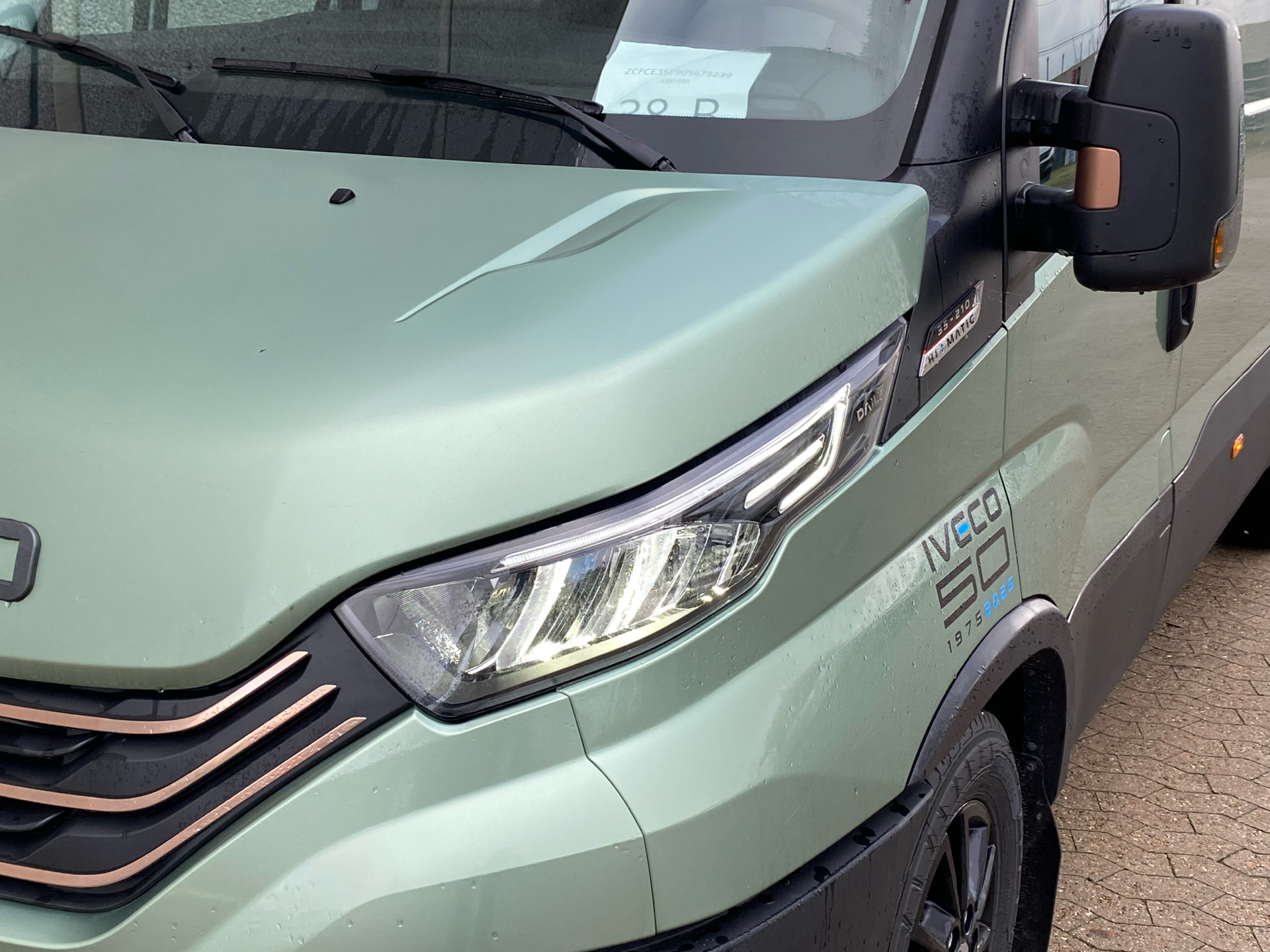 Grøn Iveco Daily fra 2025