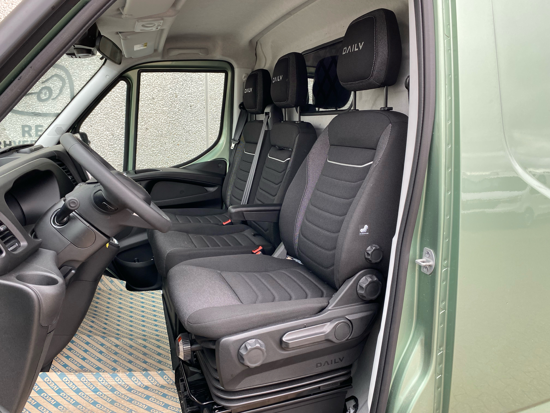 Grøn Iveco Daily fra 2025
