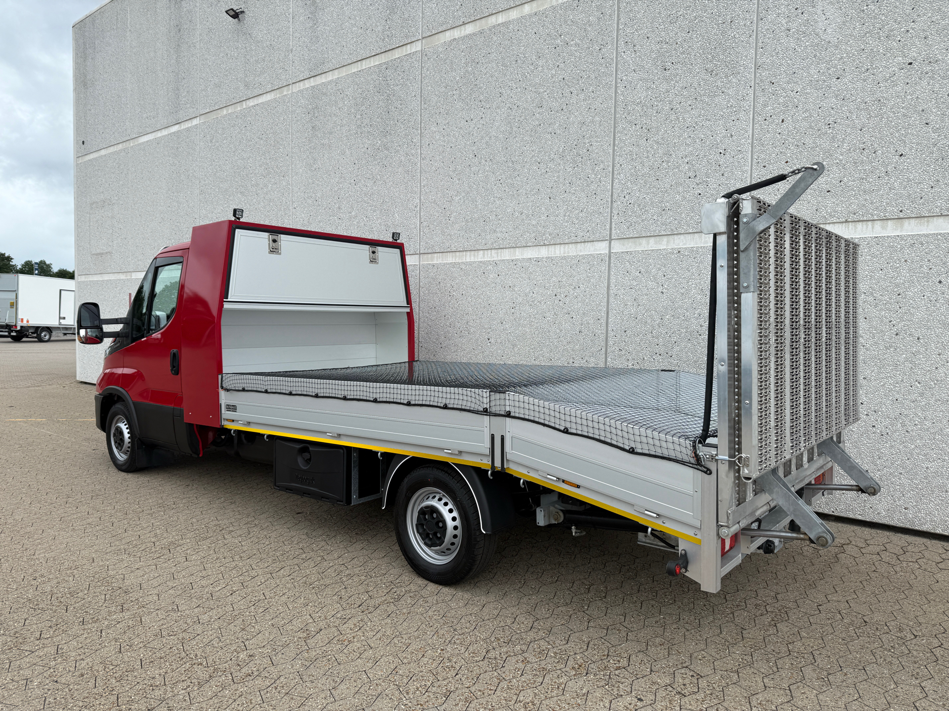 Rød Iveco Daily fra 2026
