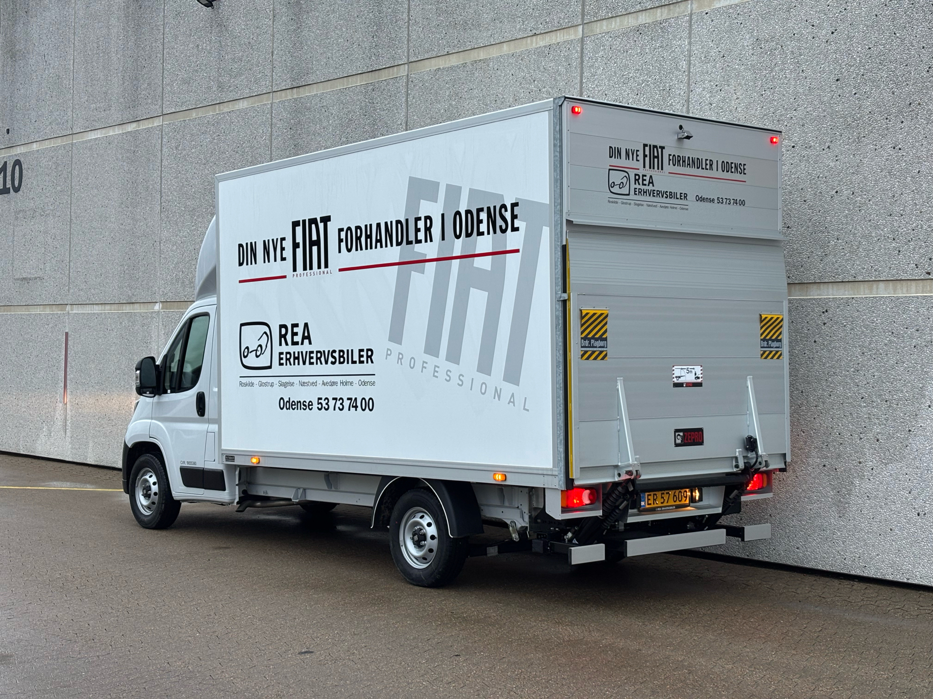 Hvid Fiat Ducato Maxi fra 2026