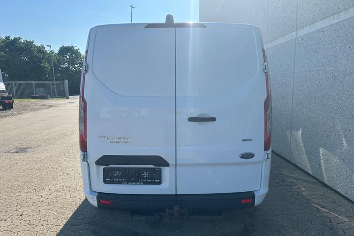 Hvid Ford Transit Custom fra 2018