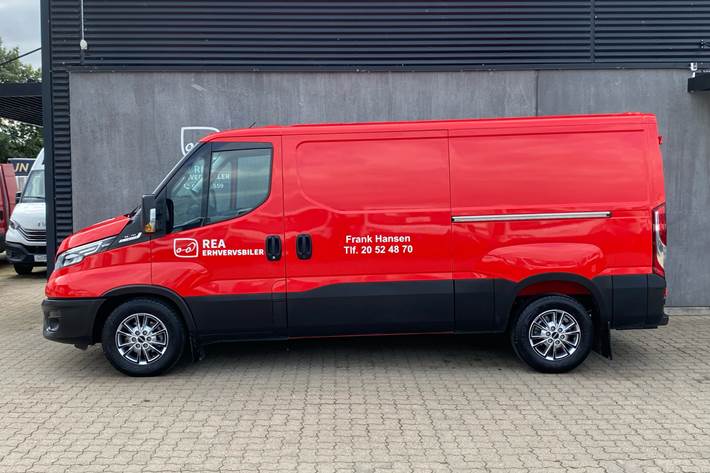 Rød Iveco Daily fra 2026