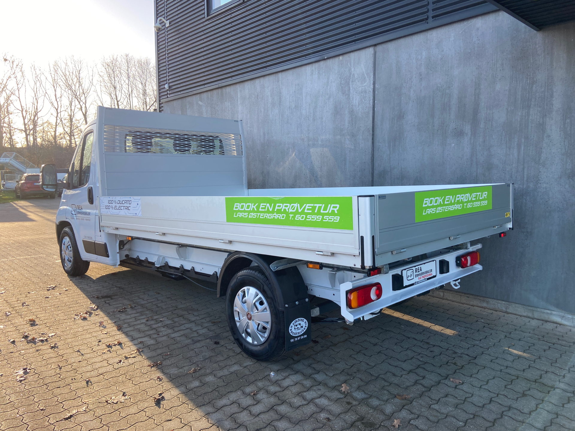 Hvid Fiat E-Ducato fra 2022