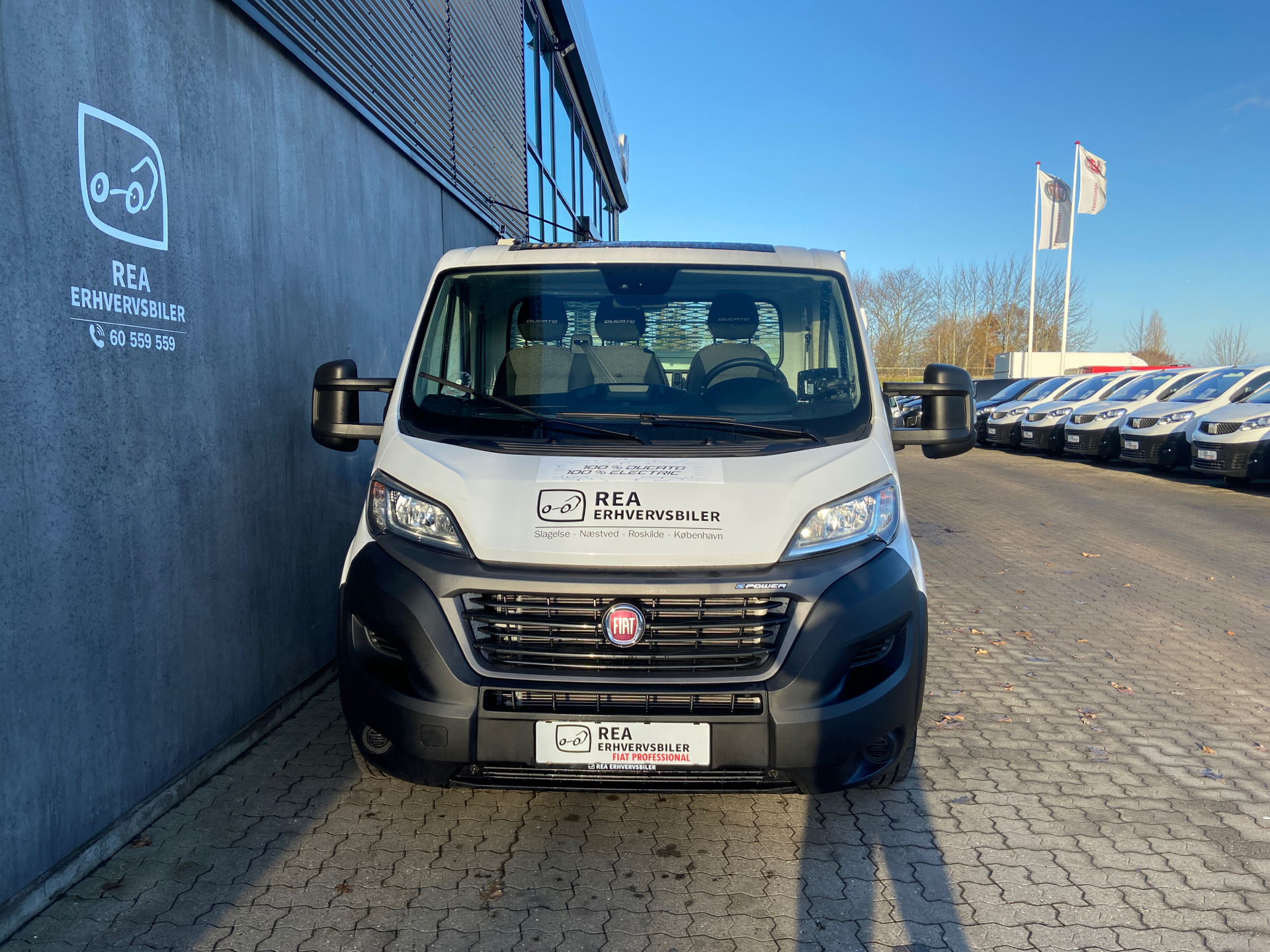 Hvid Fiat E-Ducato fra 2022