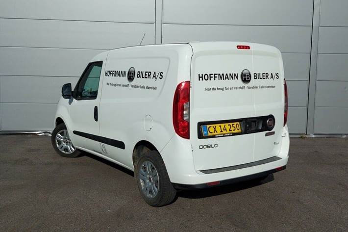Hvid Fiat Doblò fra 2016