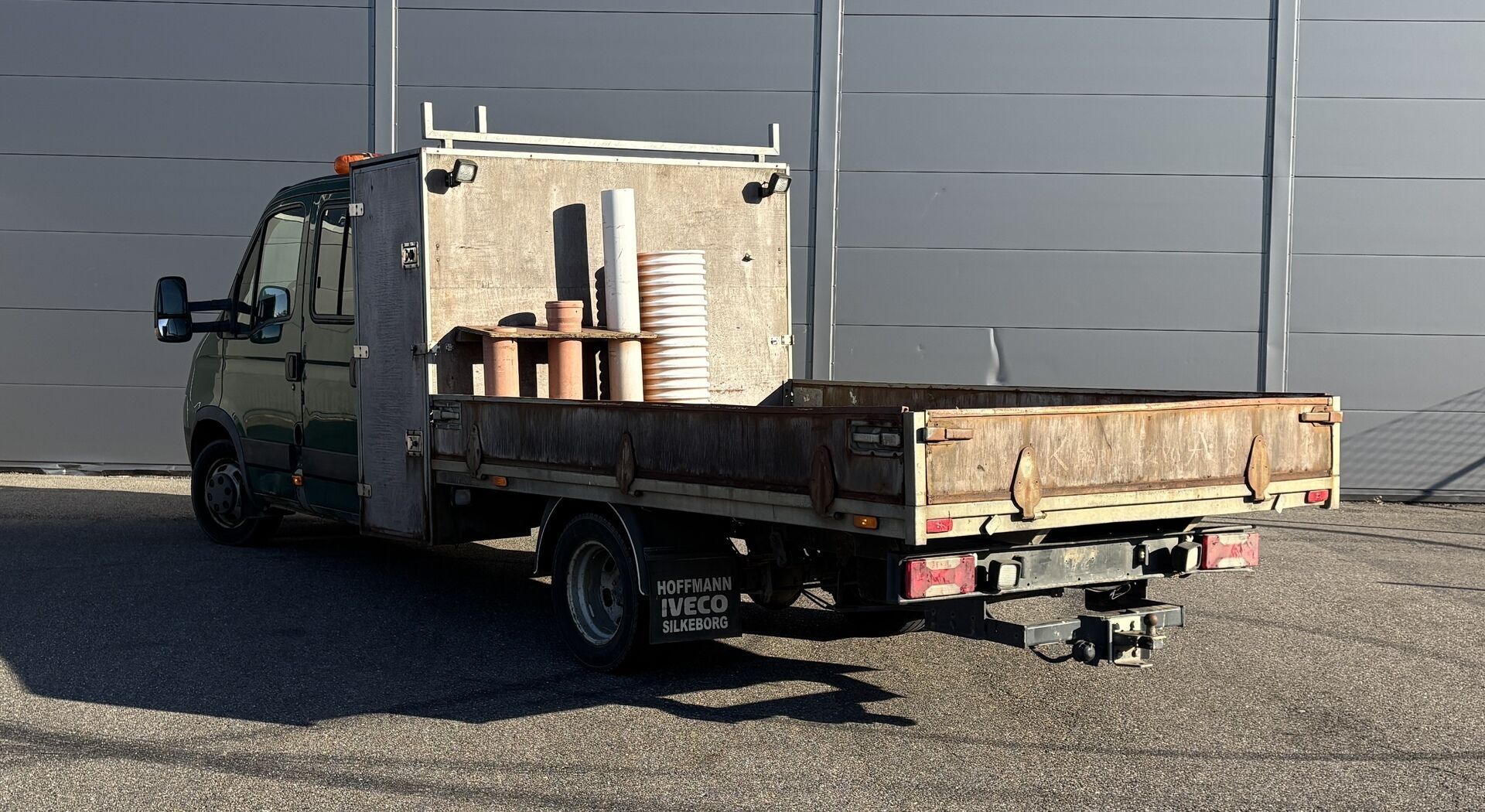 Grøn Iveco Daily fra 2008