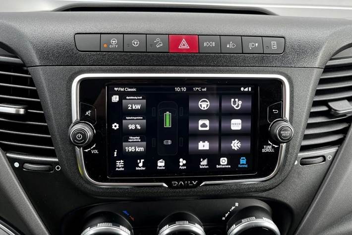 Hvid Iveco eDaily fra 2025