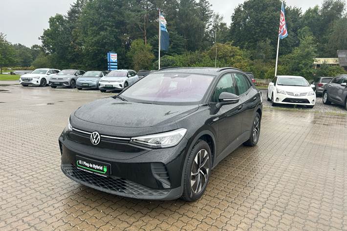 Sort VW ID.4 fra 2023 set udefra
