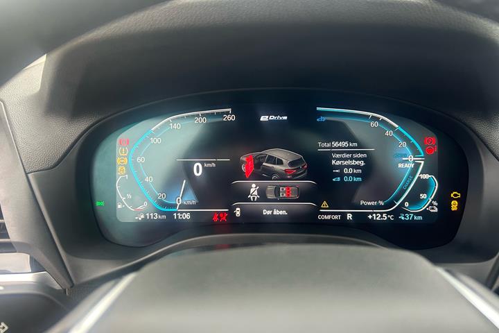 Grå BMW X3 fra 2021