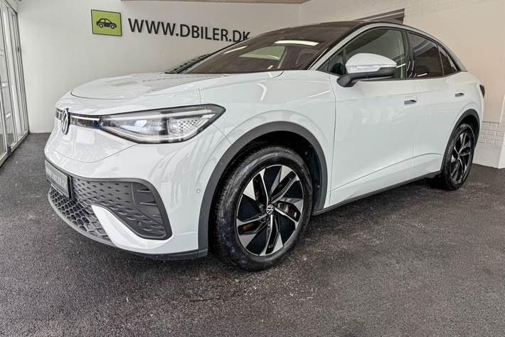 Hvid VW ID.5 fra 2024 set udefra