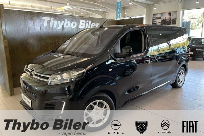 Sort Citroën ë-SpaceTourer fra 2023 set udefra