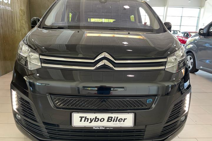 Sort Citroën ë-SpaceTourer fra 2023 set udefra
