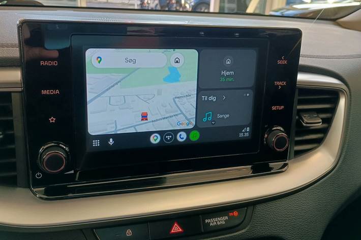 Sølv Ford Fiesta fra 2018