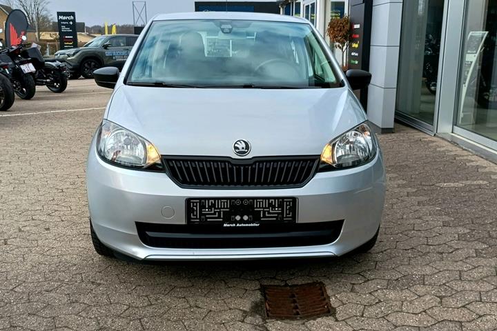 Grå Skoda Citigo fra 2013