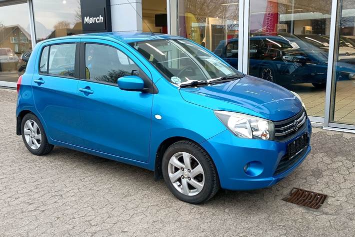 Blå Suzuki Celerio fra 2015