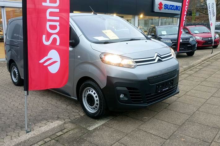 Grå Citroën e-Jumpy fra 2023