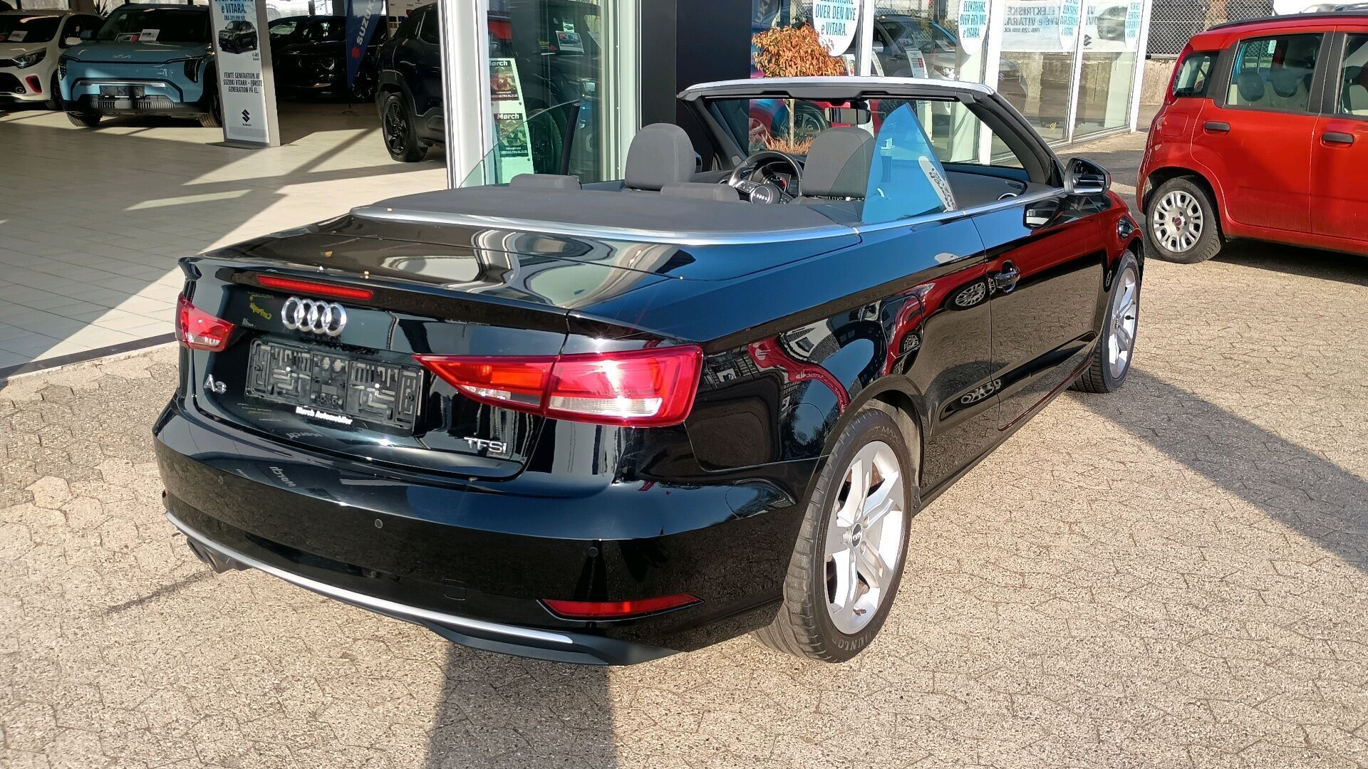 Sort Audi A3 fra 2017