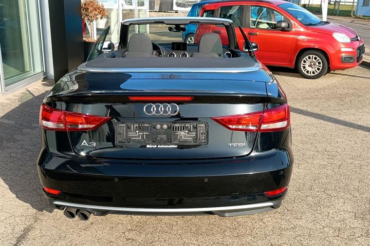 Sort Audi A3 fra 2017