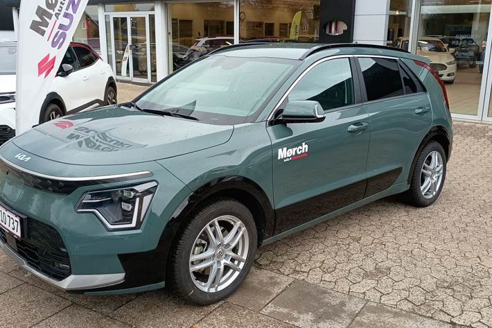 Grøn Kia Niro EV fra 2025