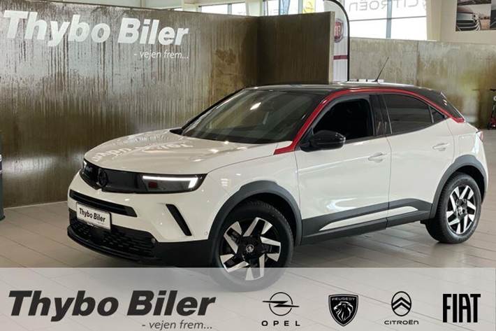 Hvid Opel Mokka-e fra 2023