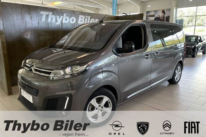 Grå Citroën ë-SpaceTourer fra 2023 set udefra