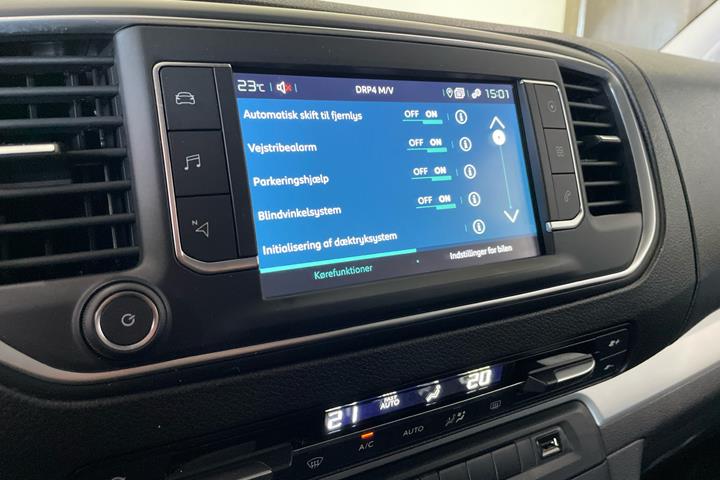 Grå Citroën ë-SpaceTourer fra 2023