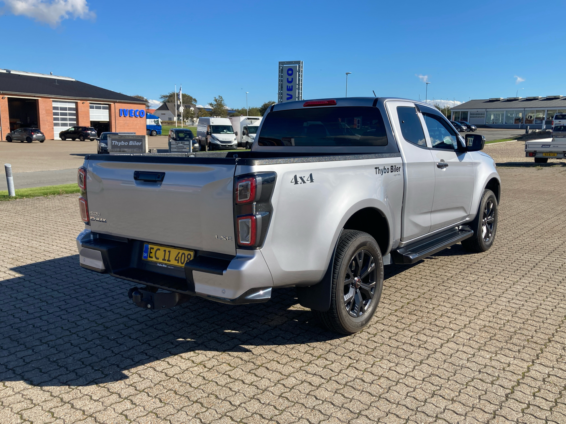 Sølv Isuzu D-Max fra 2025