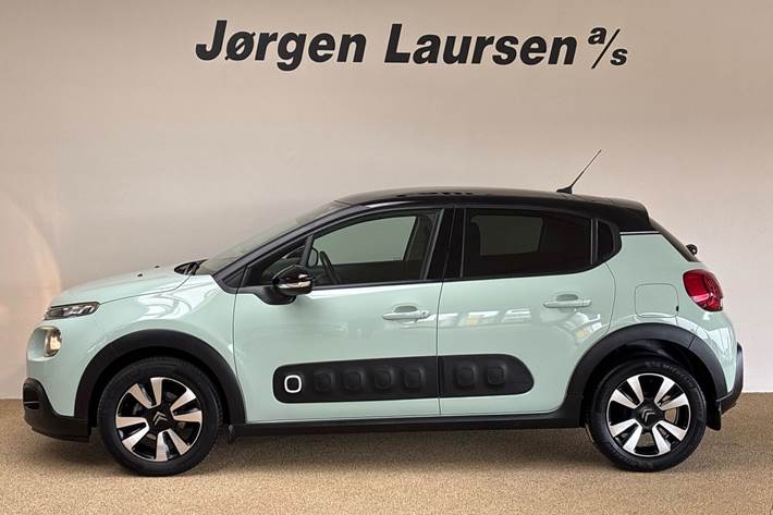 Grøn Citroën C3 fra 2020