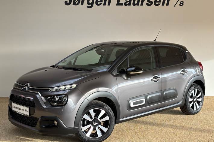 Sort Citroën C3 fra 2021 set udefra