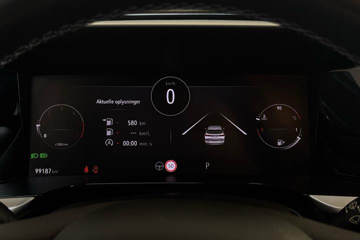 Rød Opel Grandland fra 2022