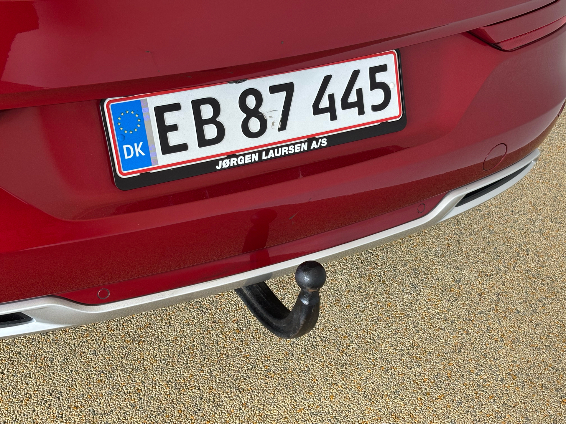 Rød Opel Grandland fra 2022